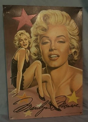 Vintage Marilyn Monroe metal/tin Sign - Image 1 of 4