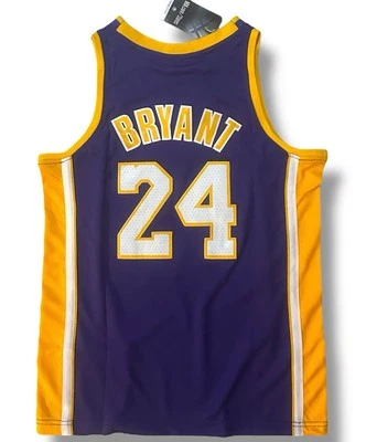 Kobe Bryant Lakers Purple Mitchell & Ness Hardwood Classic Jersey (Youth Sizes) - Image 1 of 3