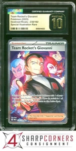 2025 POKEMON SPECIAL ILLUSTRATION RARE #238 ROCKET'S GIOVANNI CGC 10 PRISTINE - Picture 1 of 4