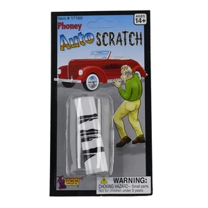 Funny Car Scratch Prank Auto Decal Practical Joke Novelty Truck Sticker Gag Gift - Picture 1 of 2