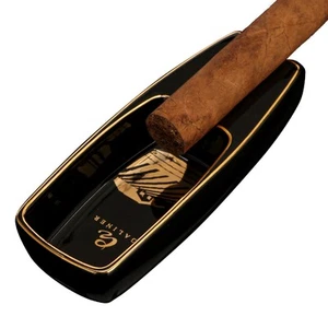 Galiner Travel Cigar Ashtray 1 Slot Cigarette Ash Tray Holder Ceramic Portable - Picture 1 of 6