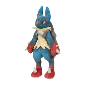 Mega Lucario Poke Plush Pokemon Scarlet & Violet Official Nintendo Switch 2 New - Picture 1 of 4