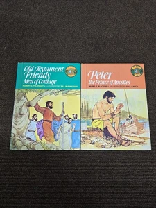 BL Biblearn Serie Petrus altes Testament Freunde HC Vintage 2 Stück - Bild 1 von 11