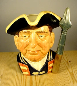 Royal Doulton Williamsburg "Guardsman" Character Jug D6568 - Picture 1 of 4