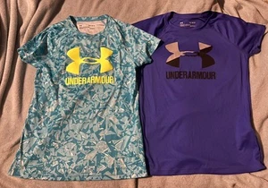 Under Armour Size Youth Large XL Short Sleeve Shirt Top New - Picture 1 of 6