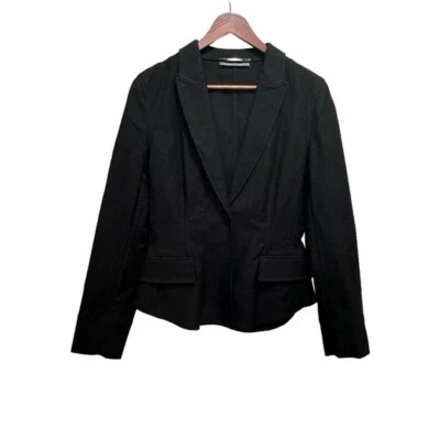Alberta Ferretti Black Blazer Size 6 — 第 1/4 张图片