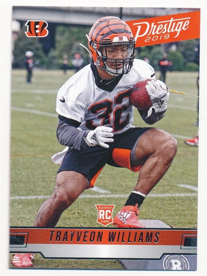 TRAYVEON WILLIAMS 2019 PRESTIGE #261 RC ROOKIE CINCINNATI BENGALS MINT - Image 1 of 1