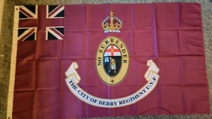 City Of Derry Regiment UVF Regimental 1914 flag - Picture 1 of 1