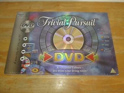 Parker / Hasbro Trivial Pursuit DVD TV Board Game Quiz 2006 - Factory Sealed - Image 1 of 4