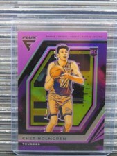 2022-23 Panini Flux Chet Holmgren Supernova Parallel Rookie RC #27/75 Thunder