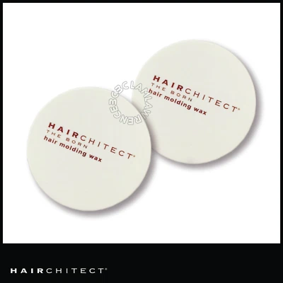 2X 100ml HAIRCHITECT THE BORN Hair Molding Wax Styling clay - Image 1 of 2