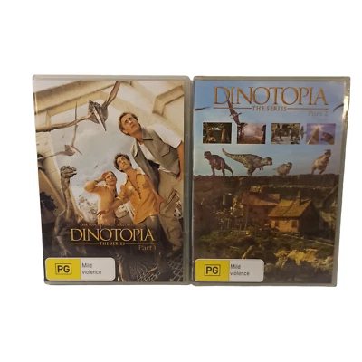Dinotopia Part 1 2 (DVD) Mini-Series Children Fantasy Dinosaurs Family Adventure - Image 1 of 4