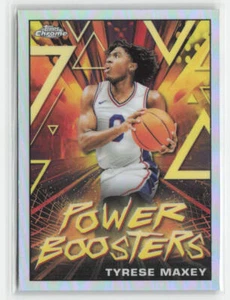 Tyrese Maxey 2023-24 Topps Chrome #PB-15 Power Booster - Bild 1 von 2
