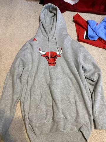 Jimmy Butler Adidas Chicago Bulls Men's Gray Player N&N Jersey Pullover Hoodie Cover
