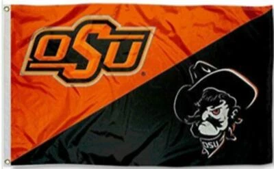 Oklahoma State Cowboys Football Flag 3x5 New Fast USA Shipping 3 x 5 Banner - Image 1 of 4