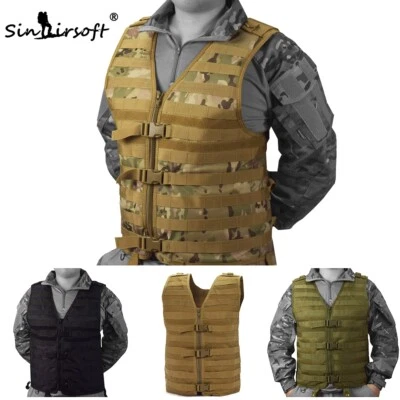 Tactical Vest Military Combat Hunting Molle Paintball Jacket Vest Plate Carrier - Image 1 of 4