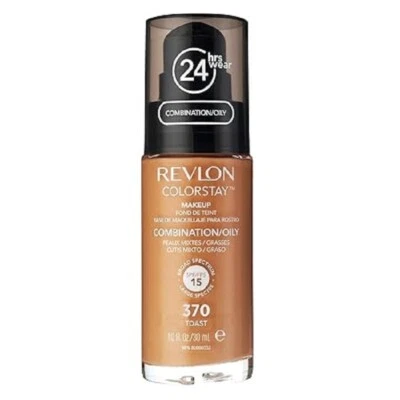 Revlon Colorstay Liquid Foundation Combination/Oily Skin, SPF 15, Toast, 30ml - Image 1 of 3