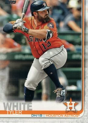 #545 Tyler White Houston Astros  2019 Topps Series 2 Baseball Card GAK - Image 1 of 2