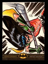 DC Comics Batman: The Legend 2013 Cryptozoic Sketch Card
