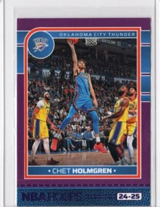 2024-25 NBA Hoops Chet Holmgren Violet - Picture 1 of 2