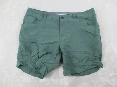 Mountain Hard Wear  Shorts Womens 4 Green Lightweight Hiking Outdoors Ladies - Image 1 of 4