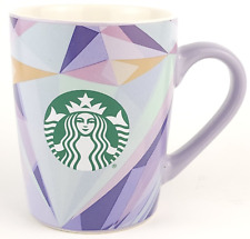 Starbucks 2021 Mug Cup 10oz Coffee Tea Drinkware Advertisement Purple Green