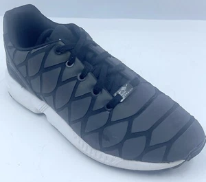 Adidas Zx Flux Xenopeltis Youth Sneaker Sz 6 Black Running Shoes S78649 - Picture 1 of 10