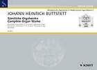 Kompletna książka organów tom 1 Johann Heinrich Buttstett książka organów [Softcover]
