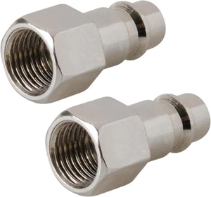 ® Euro Airline Hose Fitting Connector Quick Release Euro Male to 1/4" BSP Female - Picture 1 of 12