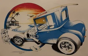 HOT ROD RAT CLASSIC MUSCLE CAR TRUCK AUTO SHIRT #1736 - Picture 1 of 5