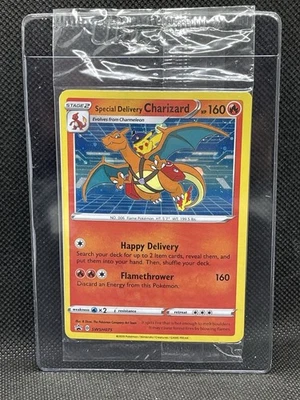 Special Delivery Charizard SWSH075 SWSH: Sword & Shield Promo Cards Holo SEALED - Image 1 of 2