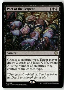 Pact of the Serpent R 206 Non-Foil NM MTG Commander: The Lost Caverns of Ixalan - Picture 1 of 1