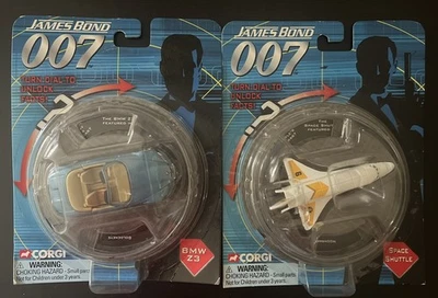 Corgi James Bond 007 Space Shuttle Moonraker BMW Z3 Lot NEW TY95802 Retired - Image 1 of 2