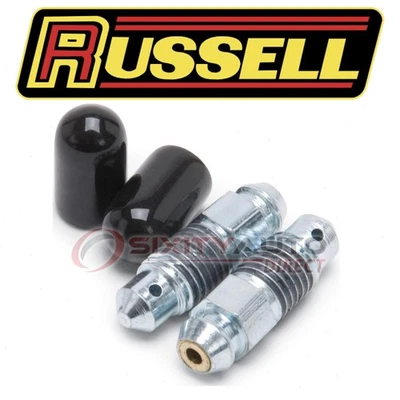 Russell Rear Brake Bleeder Screw for 1986-1989 Ford Aerostar - Pad Hardware mx Foto 1 de 4