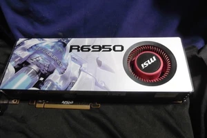 MSI AfterburnerR6950 grafix card AMD Radeon HD 2Gb - Picture 1 of 5