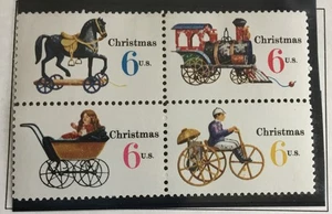 Estampilla de Estados Unidos 1970 Christmas Toys 6c - Imagen 1 de 1