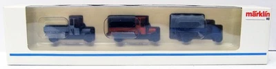 Juego de regalo de 3 camiones de reparto vintage HO Marklin 1899 Alemania Occidental MB Foto 1 de 3