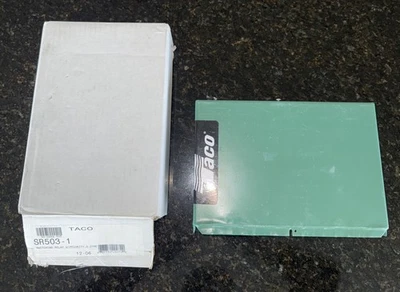 Taco SR503-4 3 Zone Switching Relay (AS IS) NOT TESTED ORIGINAL BOX GREEN - Image 1 of 4