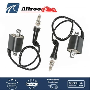 For Suzuki Intruder VS1400 1987-2009 VL1500 98-04 2 x Ignition Coil & Spark Plug - Picture 1 of 14