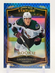 2023-24 Upper Deck Stature Logan Cooley Rookie Blue 96/99 - Bild 1 von 3
