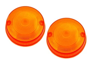 2X Verre de clignotant pour KAWASAKI Z KZ 400 440 650 750 900 1000 Z1A Z1B H1 H2 - Photo 1/6