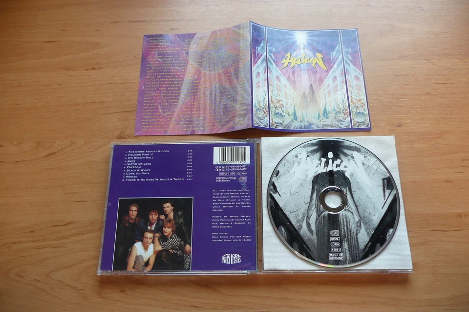 @ CD HELICON - S/T / NOISE 1993 ORG / RARE POWER METAL GERMANY - Image 1 of 1