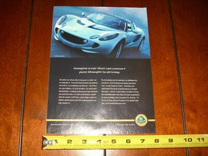 2005 LOTUS ELISE ORIGINAL AD - Foto 1 di 6