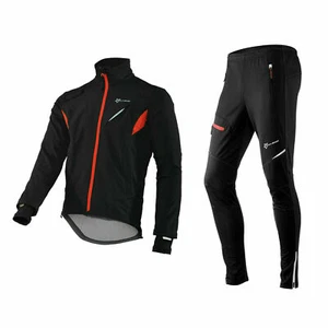 RockBros Cycling Winter Windproof  Fleece Thermal Warm Jacket Trousers and Set  - Picture 1 of 15
