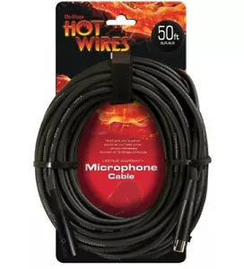 On-Stage Hot Wires Mic Cable 50' XLR-XLR MC12-50 - Picture 1 of 1