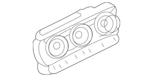 Unidad de control de temperatura del tablero Fusion Milan 2006-2009 original Ford Mercury 8E5Z-19980-B Foto 1 de 2