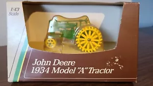 John Deere 1934 Model "A" Tractor, ERTL # 5598, 1/43 Scale - Picture 1 of 8