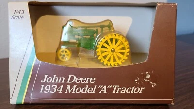  John Deere 1934 Model "A" Tractor, ERTL # 5598, 1/43 Scale - Image 1 of 4