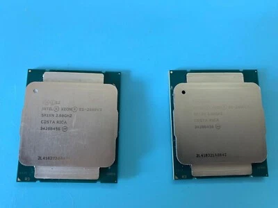 Matched Pair Intel Xeon E5-2690 V3 2.6Ghz 12-Core 30M 9.6GT/s SR1XN LGA2011-3  - Image 1 of 3
