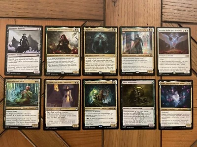 Mazzo COMMANDER - 100 Carte - 3 colori : NERO/BIANCO/VERDE - magic the gathering - Immagine 1 di 4